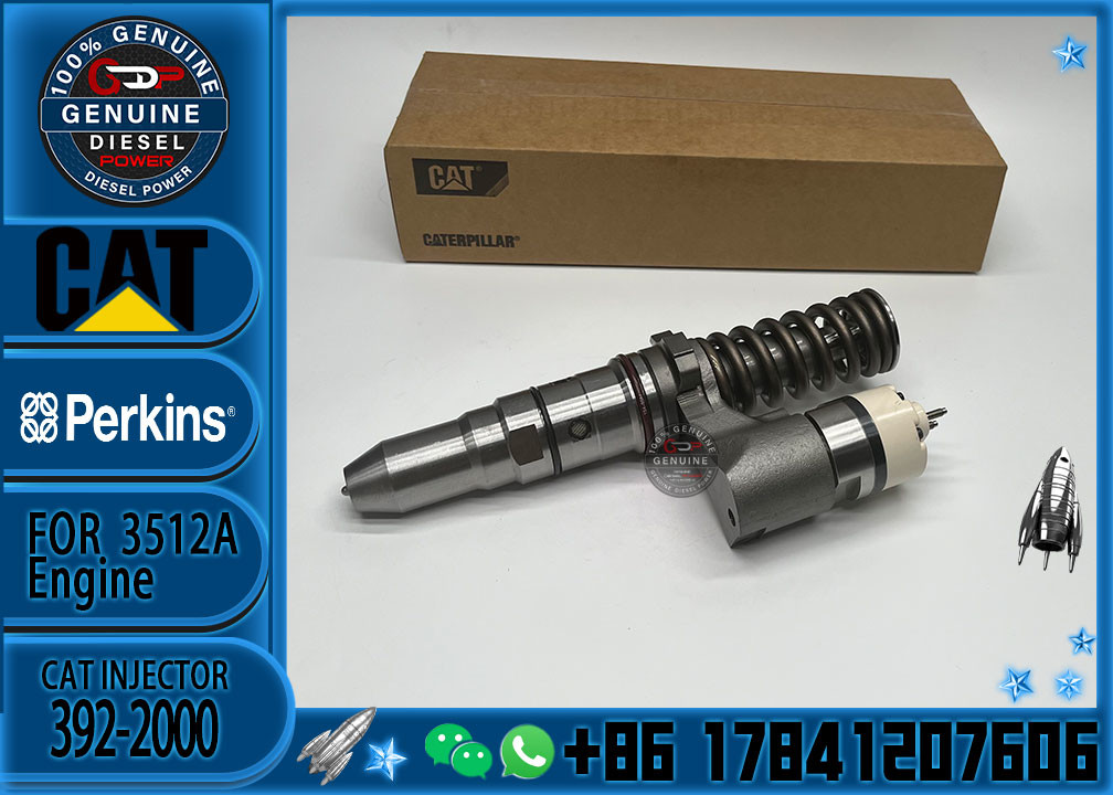 246-1854 392-2000 common rail injector 2461854 3922000 10R1278 386-1771 for Excavator parts 10R-1278 3861771
