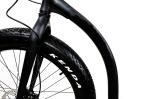 20" Black Big Kick Scooter Steel 700C Alloy Hi-Ten Steel