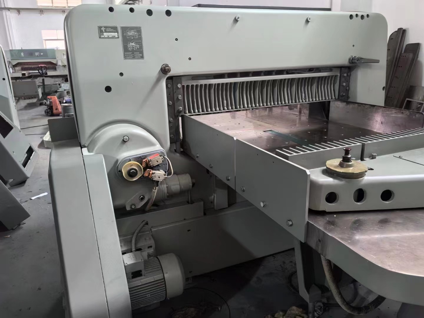 Used Germany Polar Paper Cutter Original Paper Cutting Machine 115EM 3600KG