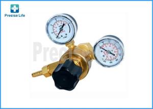 China Female 0.96''-14 Argon Gas Welding Regulator 2 Gauge Single Stage on sale