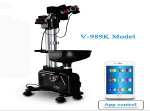 Quality Automatic Table Tennis Training Machine Bluetooth Control By Moblie App wholesale