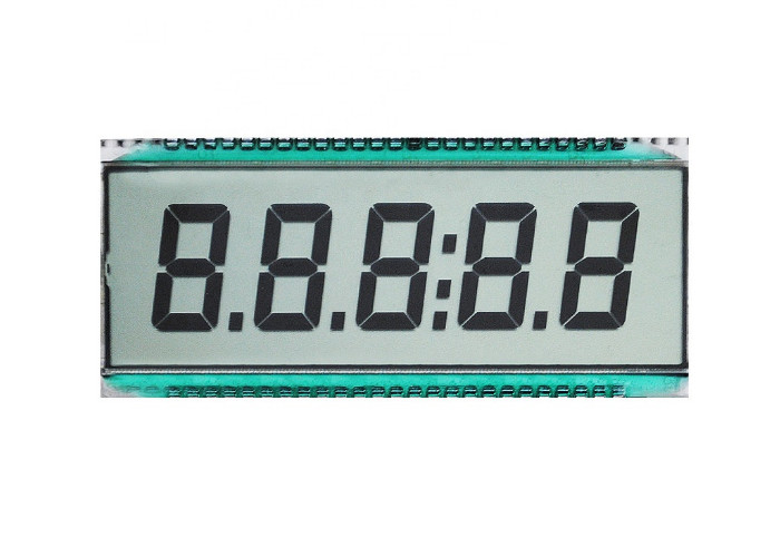 Customized Monochrome LCD Display TN HTN 7 Segment For Multimedia Player