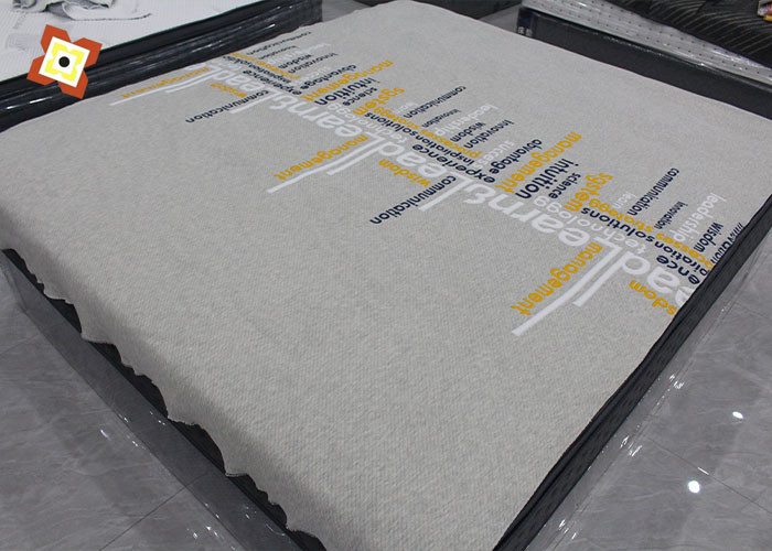 Spring Double Sided Knitted Jacquard Fabric For Mattress , Spun Yarn