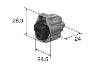 Quality TPA Sumitomo 3 Pin Connector 6189-0179 Infocommunications Environment wholesale