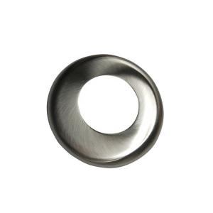 Quality Brushing Deep Drawn Metal Parts 316 Stainless Steel Punching Pump End Cap wholesale
