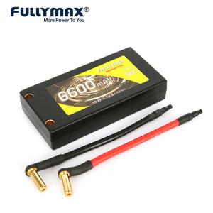 Quality 1S Lipo Battery 3.7V 90C 6600mAh Airplane Model Boat Battery Packs Fullymax Battery wholesale
