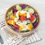 Disposable Food Grade Biodegradable Eco Paper 22oz Disposable Paper Bowls