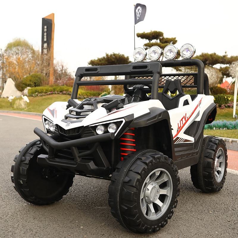 CE GCC Certified 12V Electric UTV Kids Ride On Car with Remote and Two-Seater 163pcs