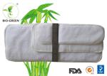 Anti Leak Charcoal Cloth Diaper Inserts , Absorb Charcoal Bamboo Diaper Inserts