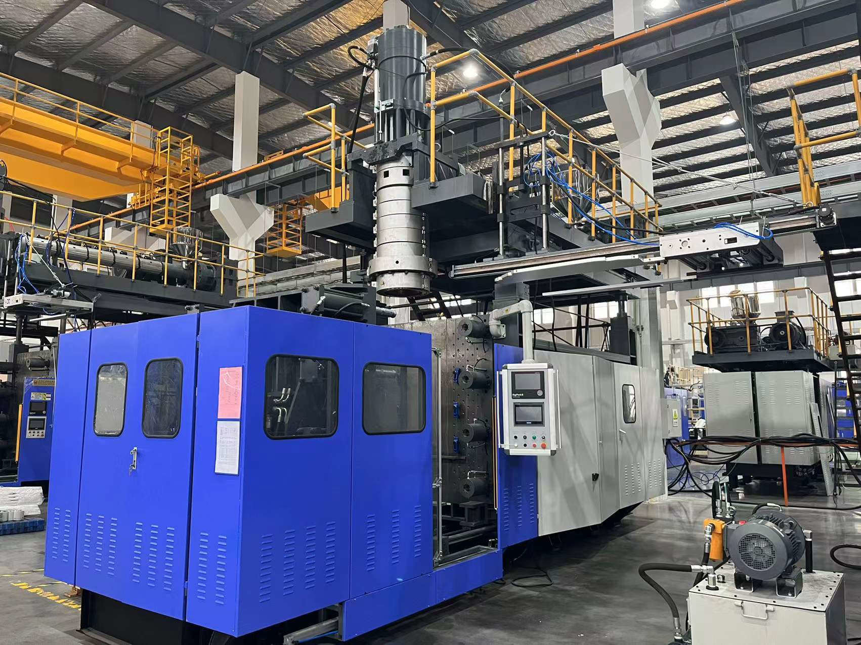 Filter Tank Extrusion Blow Molding Machine 18L Auto HDPE Sand 12" 16"