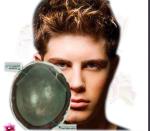 100% High Quality Huan Hair Full Skin V-Looped toupee hairpieces in stock