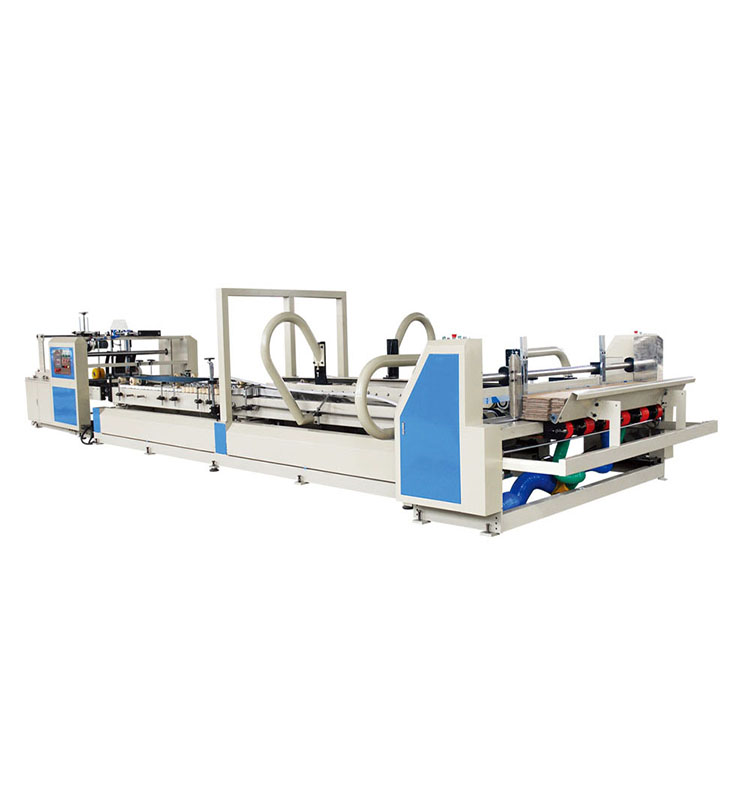 800kg Carton Folder Gluer Machine , Flexo Folder Gluer 3770*1000*1450mm