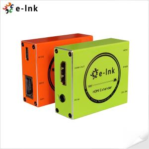 Quality DC 5V - 12V HDMI To Cat6 Converter​ Aluminum Housing HDMI 1.4 HDCP 1.3 wholesale