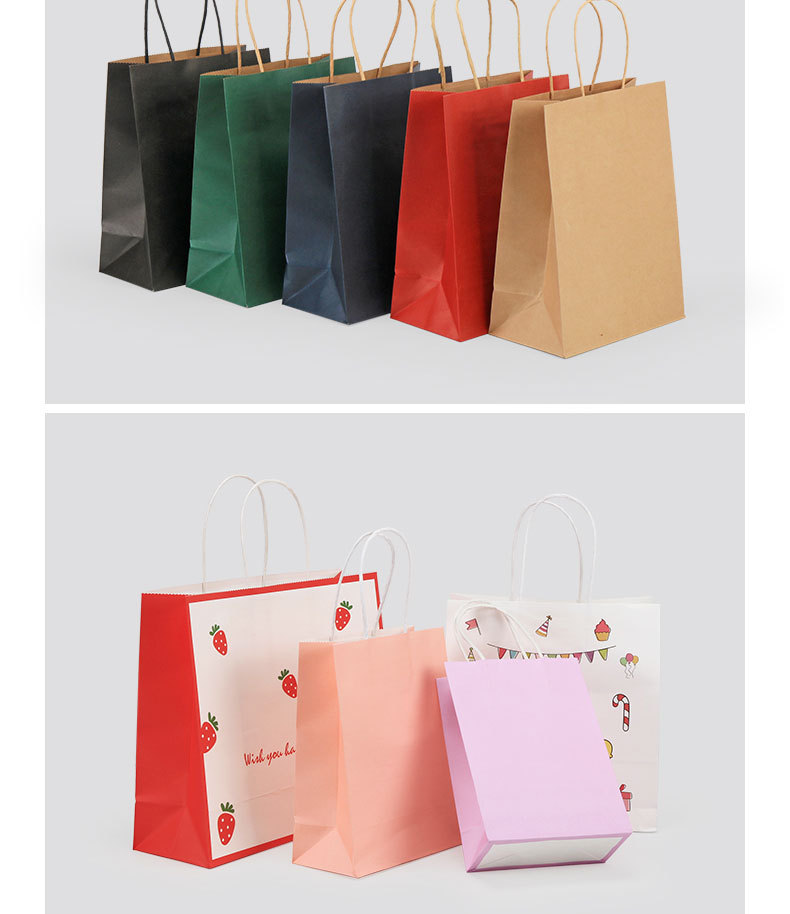 Shopping Wedding Gift Snacks Paper Food Packaging Bags Greaseproof Custom Printed