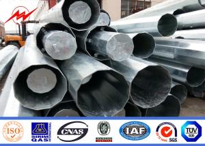 Quality 11kv - 550kv Steel Tubular Pole With Galvanization Surface Treatment wholesale