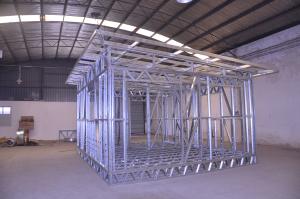 Quality Steel Frame Prefab House Kits / Waterproof Kit Home For Workshop wholesale