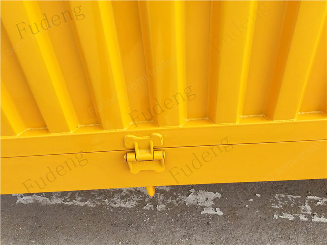 Multi Function Side Wall Semi Trailer , Fence Semi Cargo Trailer with Fuwa axle