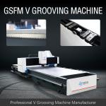 High-Speed CNC V Grooving Machine For Stainless Steel Decoration Industry -