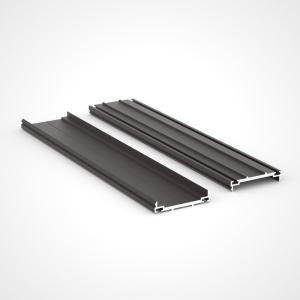 Quality Balustrade Anodized Aluminium Profile Cover Smooth Alkali Salt Resistant wholesale