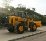 3.3m3 Bucket Earth Excavation Machine , 6 Ton Compact Wheel Loader Machine