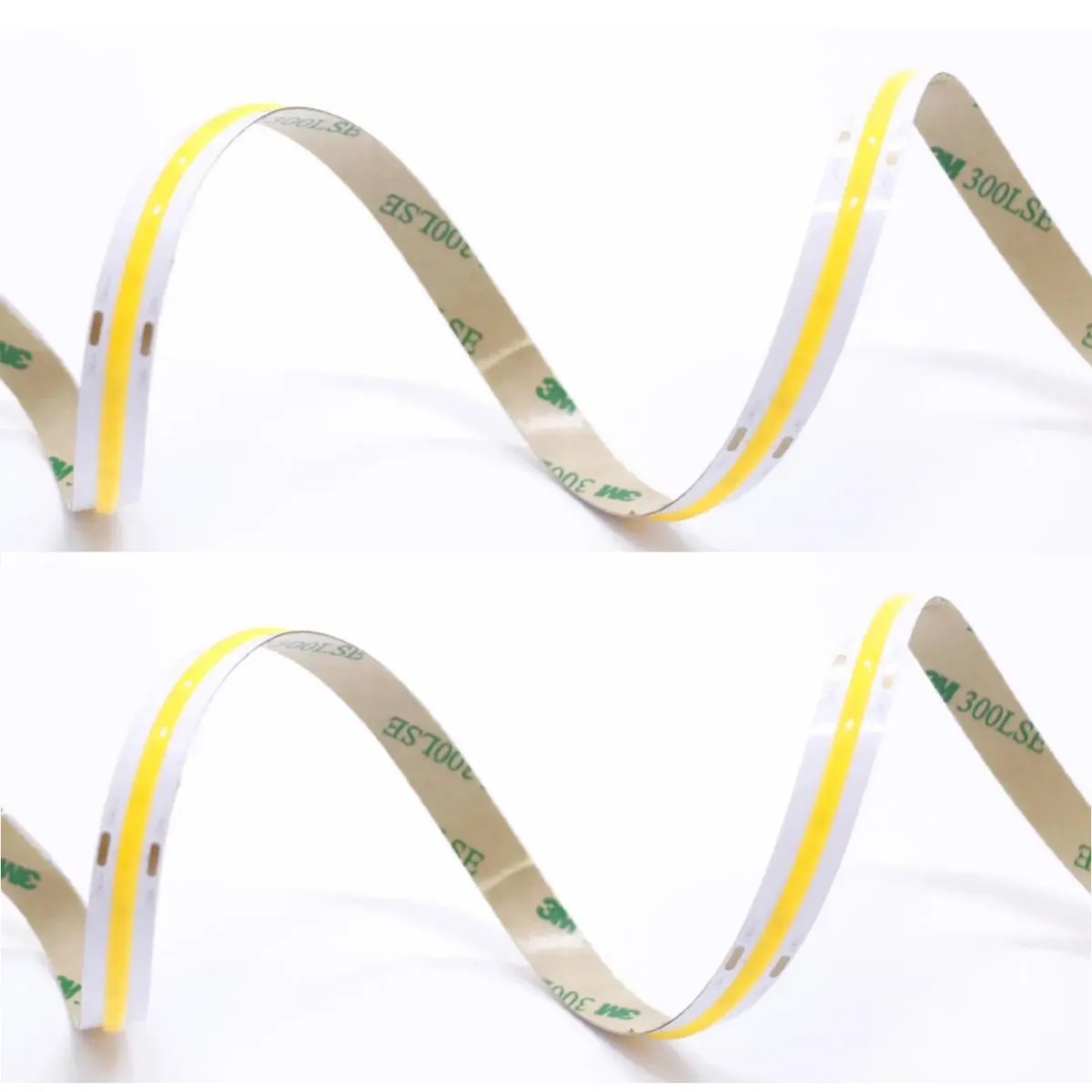 Dimmable IP20 Rated 320LEDS 90Ra COB LED Strip 10W/M For Indoor Lighting