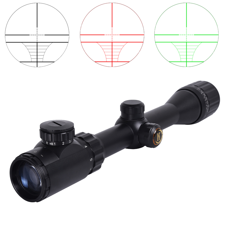 Objective Lens Diameter 50mm Side Focus Scope With Mount And 720g Weight For Hunting