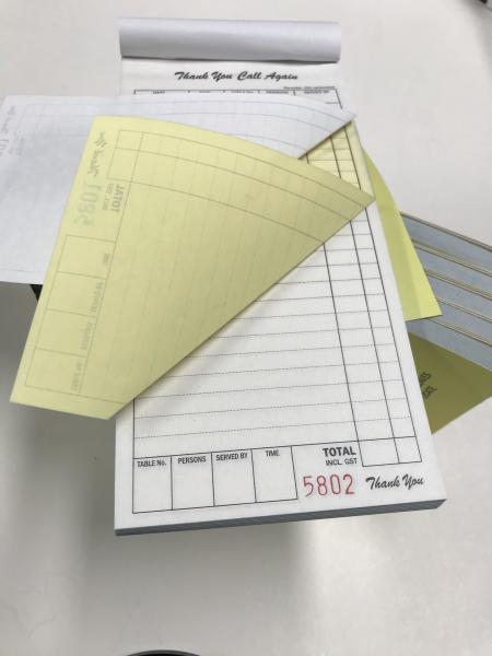2024 fast selling Carbonless Docket Book 100books per Carton factory directly