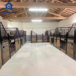 Customizable European Horse Stalls Weatherproof With Swing Door