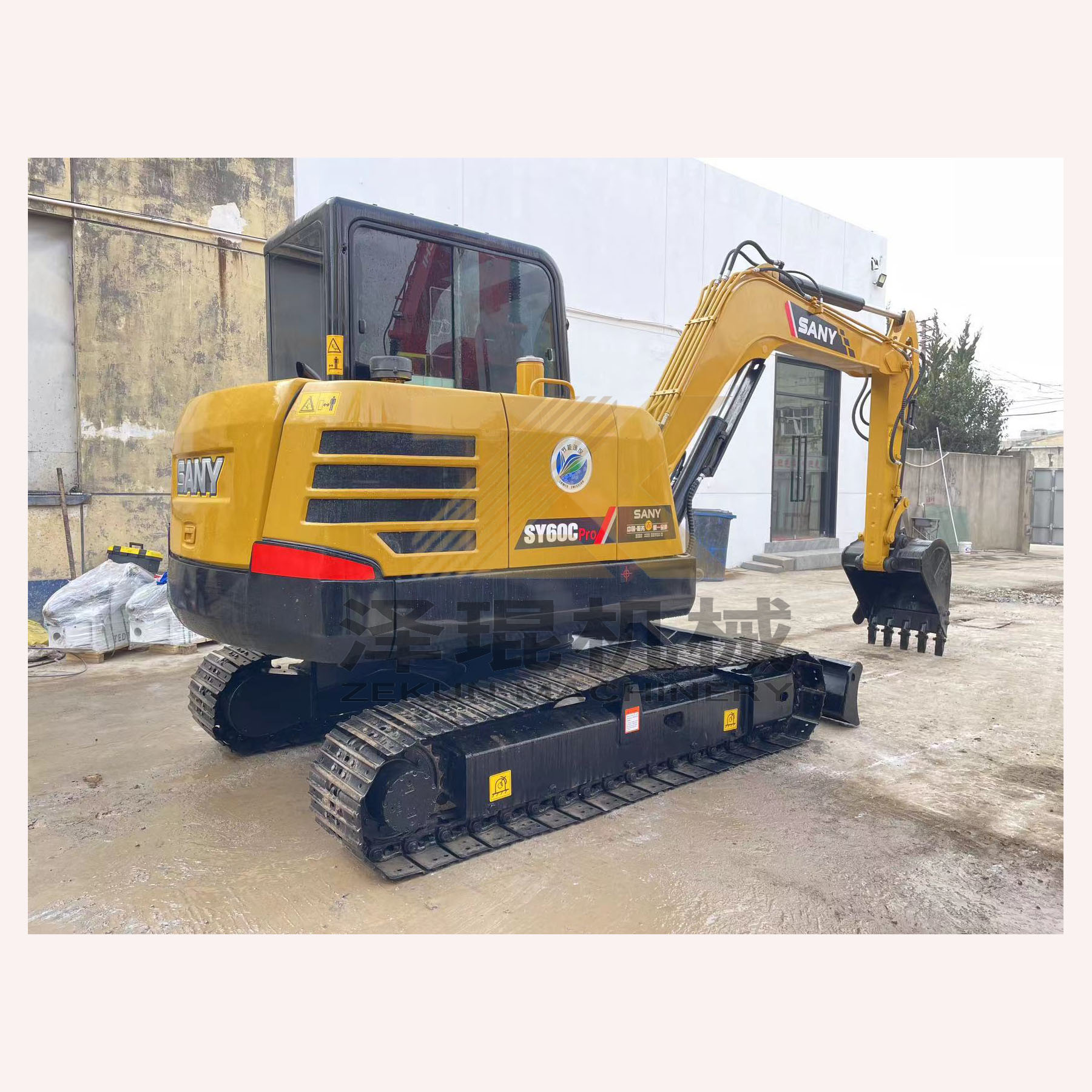 Sany SY60C Pro Excavator 0-2000 Working Hours 36KW Perfect for Construction Projects