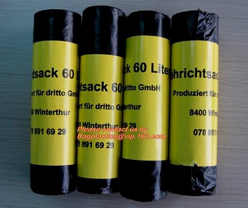Recycling Bags,Heavy Duty Black Garbage Bag for Indoor Or Outdoor Use 46x54 Made