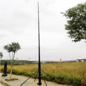 Quality 3 Legs 20M Aluminum 6063 Aerial Photography Winch Up Mast wholesale