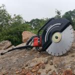 12.1kg Hydraulic Cut Off Saw Blade Diameter 355mm Rotation Speed 4500rpm