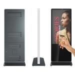 wholesale fast food 49 inch touch screen floor stand kiosk machine