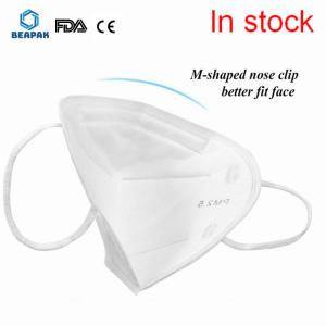 Quality Health Protective Kn95 Face Mask , Medical Respirator Mask High Breathability wholesale