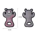 Recyclable PP Cotton 25x33cm Pet Animal Toys