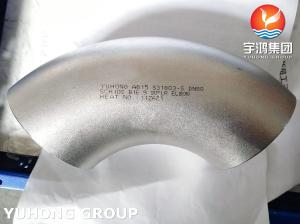 China ASTM A815 S31803-S Duplex Steel Fitting Elbow B16.9 For Pipe Connection on sale