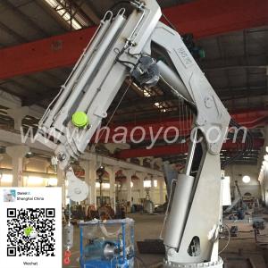 Quality All Specifications of Folding Marine Ship Deck Boat Crane for sale wholesale
