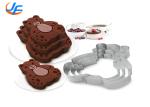RK Bakeware China Foodservice NSF Aluminum Cake Mould , Stainless Steel Bear