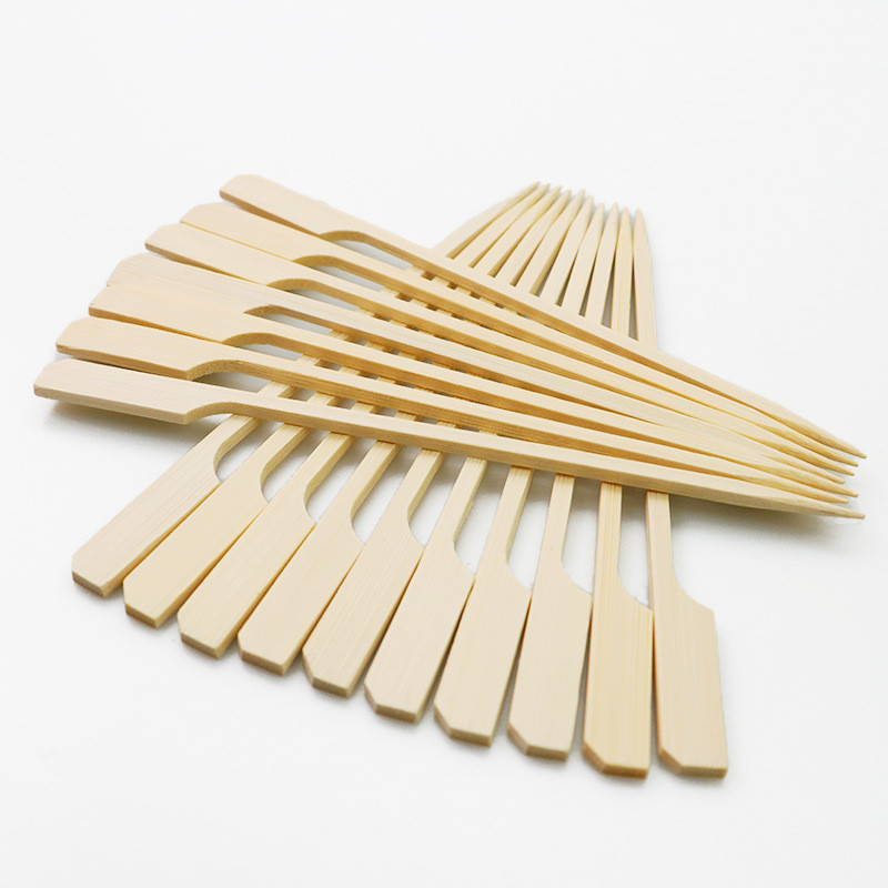 Natural Bamboo Skewers Grill Skewers Kabob Skewers Bamboo Paddle Skewers