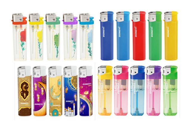Wholesale Electronic Valve Refillable Gas Slim Lighter with Cheapest Price