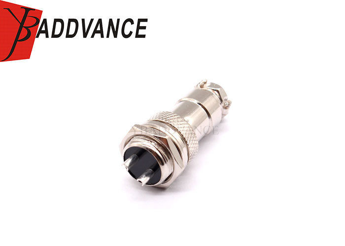 GX16-2 2 Pin 16mm Male and Female Circular Aviation Socket Connector Plug