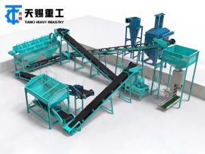 Quality Fertilizer Powder Production Line Livestock And Poultry Manure Production Line Organic Powder Fertilizer Production Line wholesale