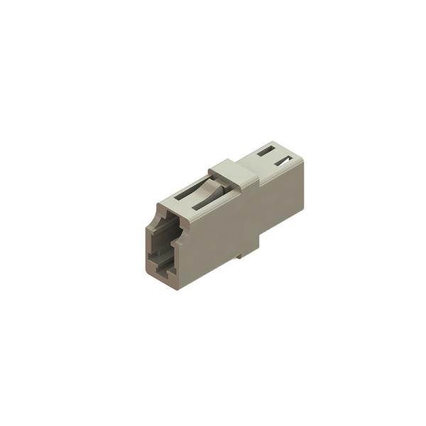 Cheap LC LC Fiber Optic Cable Adapter Flangeless In Communication Equipment for sale