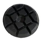 Brown 5 Inch Concrete Polishing Pads 5mm Thickness Floor Polishing Tools
