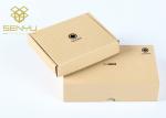 Brown Corrugated Shipping Box / Standard Collapsible Kraft Corrugated Mailers
