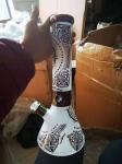 12.5 Inch Glass Water Bottle Bong Custom Daily Use