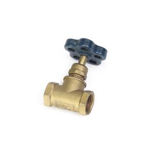 Quality Cross Butt Welding Oblique DN20 Brass Stop Valve Abrasion Proof wholesale