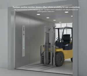 Quality 1.0m/s 304 Stainless Steel Freight Elevator Cargo Elevator Goods Elevator For Factory Warehouse wholesale