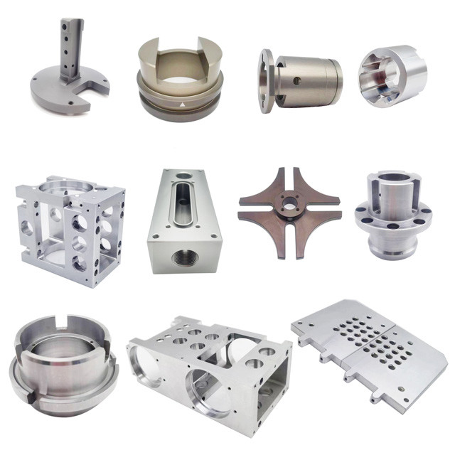 High Precision CNC Machining Services for Aluminum Brass Copper Parts Customized Color