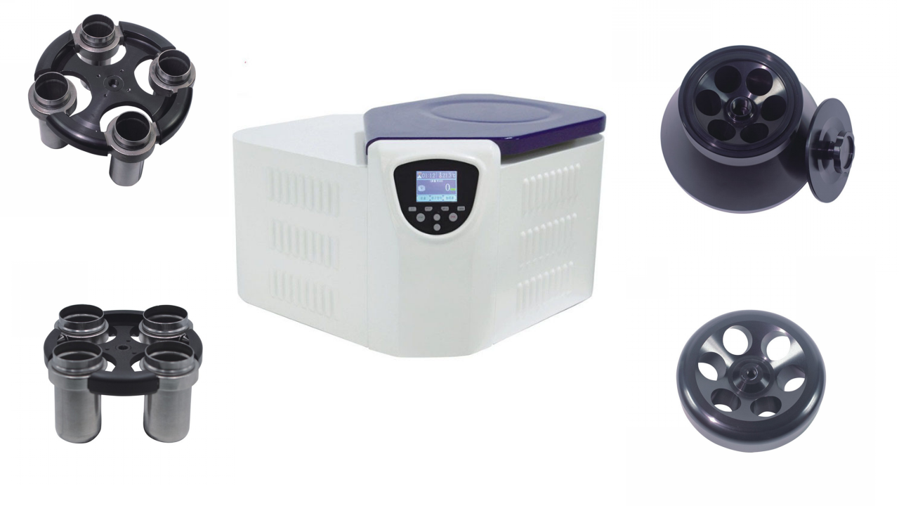 Heating Defrost 24000 Rpm Table Top Centrifuge Machine 3H24RI